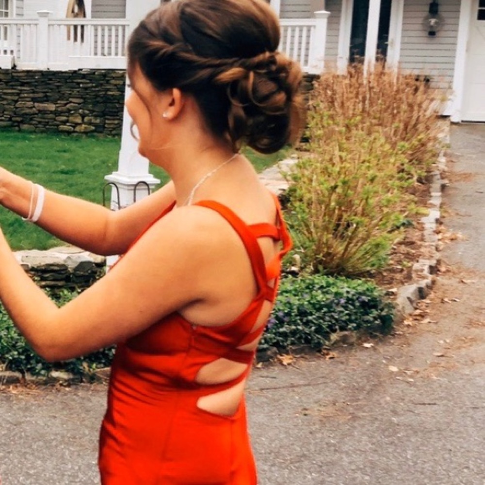 Red Prom Dress - Picture 4 of 4